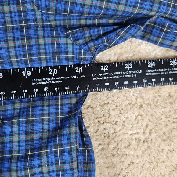 Lauren Ralph Lauren Shirt Mens Medium 15.5 32/33 Black Label Preppy Button Up - Picture 5 of 6